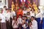ព្រះសង្ឃគ្រប់ព្រះអង្គលោកឧមត្តមសេនីយ៍ទោ នាង សុជីវី និងក្រុមគ្រួសារ ព្រមទាំងពុទ្ធបរិស័ទជិតឆ្ងាយបានធ្វើបុណ្យកឋិនទានមហាសាមគ្គីដង្ហែមកវត្តសង្ឃសាមី ហៅ《វត្តតាសួស 》នៅឃុំតាសួស ស្រុកស្វាយជ្រំ!